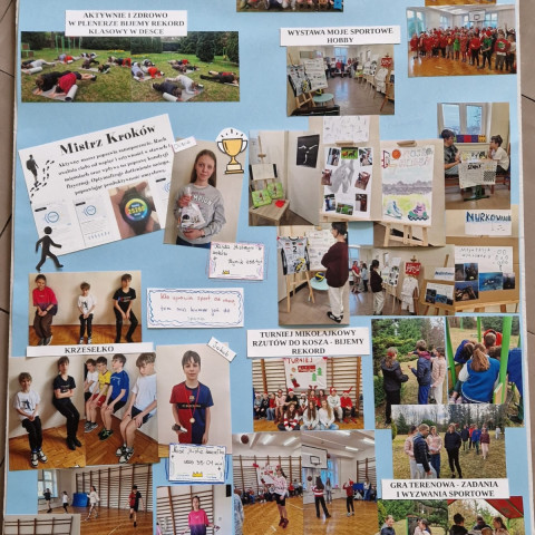 Powiększ obraz: Sportowe Pasje Mojej Klasy 